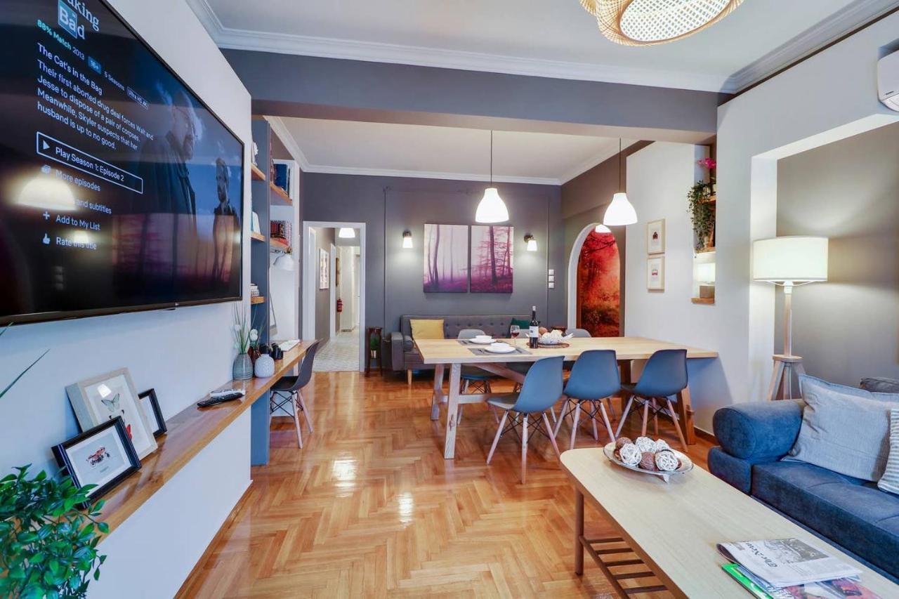 Victoria 5Star / 5Br Bigapt / Sauna / 2Min To Metro Aten Exteriör bild