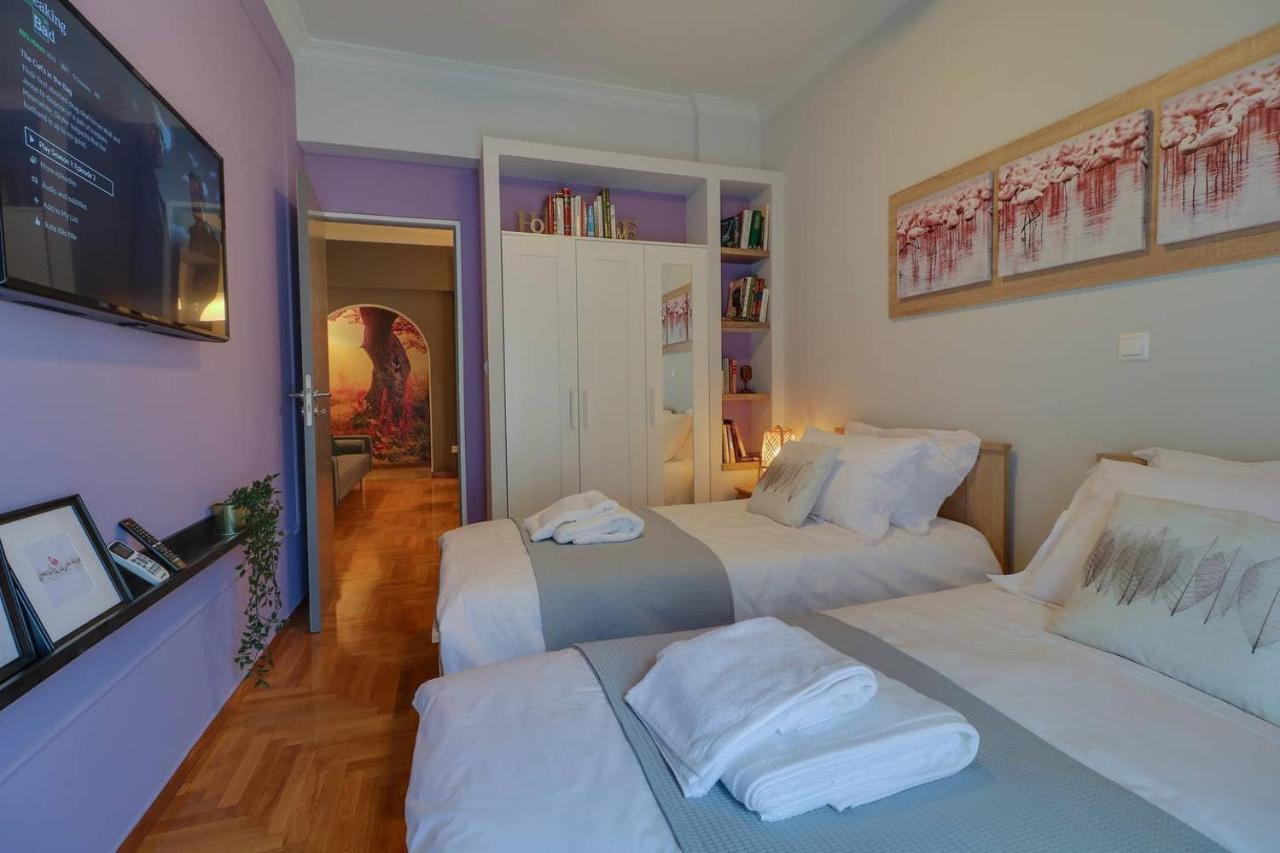 Victoria 5Star / 5Br Bigapt / Sauna / 2Min To Metro Aten Exteriör bild